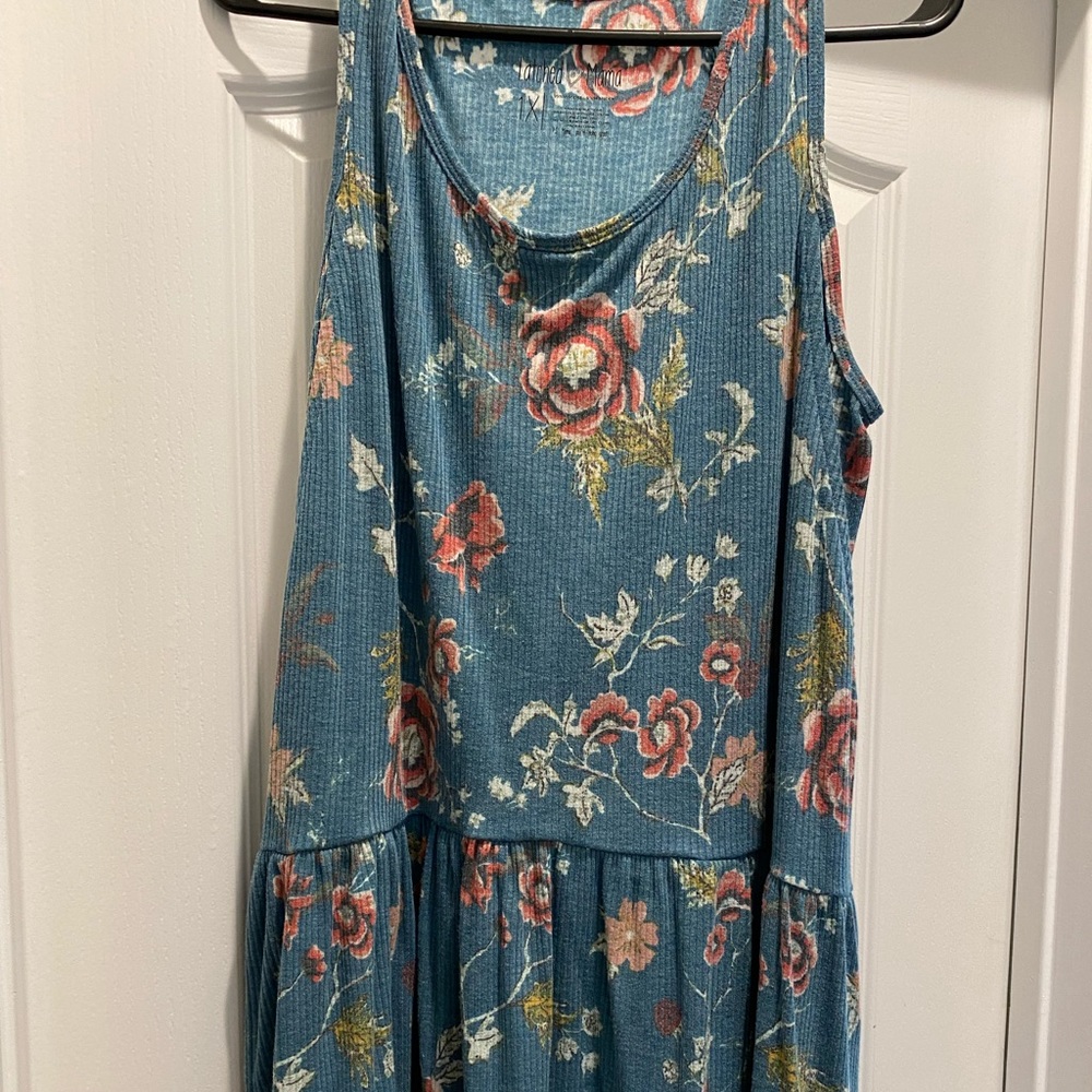 Latched Mama Peplum Tank 1X